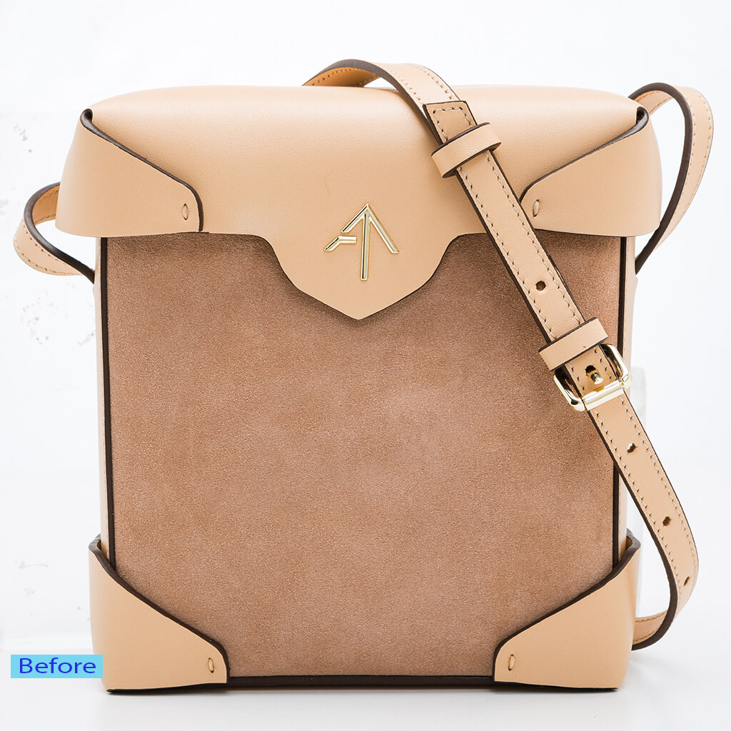 Product Clipping Path Service Bag Before (PhotoClippService)